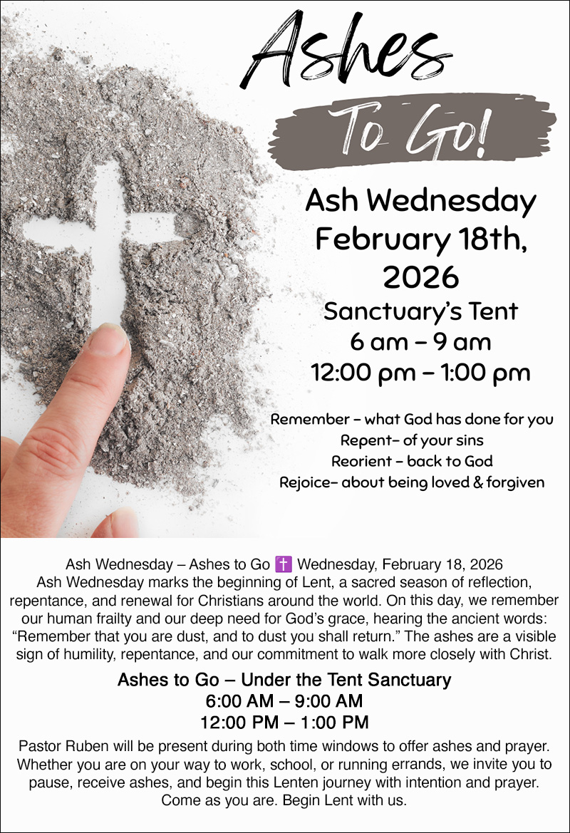 Ash Wednesday Service