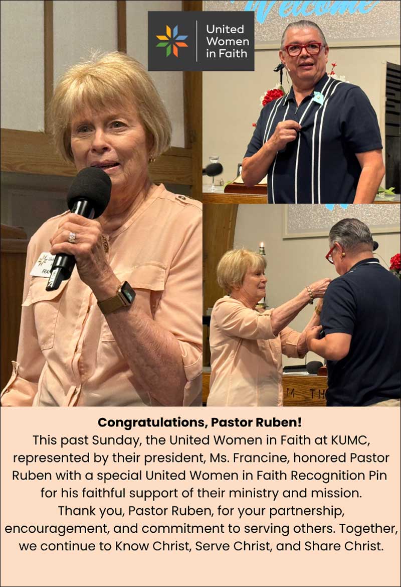 Congratulations Pastor Ruben