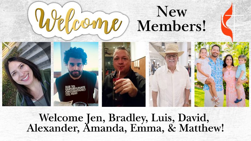 Welcome New Members