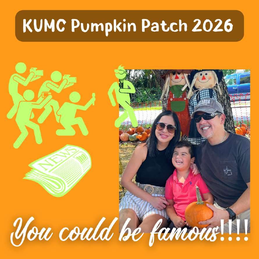 KUMC Pumpkin Patch - You could be famous